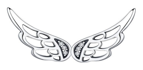 Aretes Chulada, Alas Angel, 100% Plata Esterlina .925 P0068