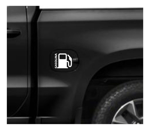 Calca Sticker Gasolina P/ Tapa Combustible Pick Up Camiones