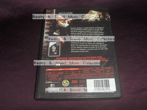 Matame Suavemente Pelicula Dvd Heather Graham Joseph Fienes (Usado)