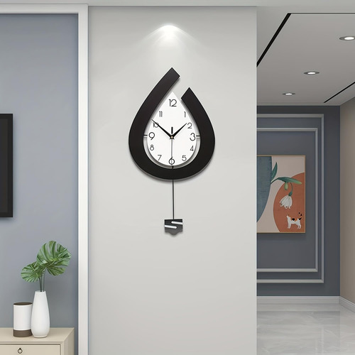 Reloj De Pared Grande Para Decoración De Sala De Estar, Pénd