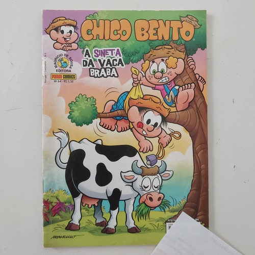Hq Gibi Chico Bento 64 1a Série Editora Panini 2012 (Usado)