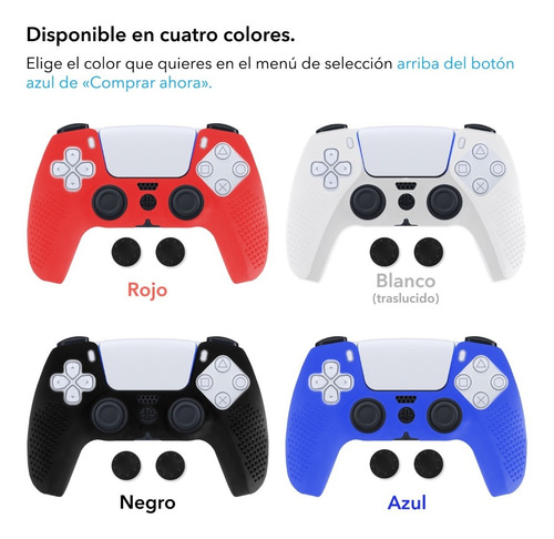 Silicon Control Ps5 Dualsense Goma Protector Funda Play 5