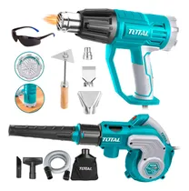 Comprar Soplador Aspiradora 800w + Pistola Calor Aire 2000w Total 