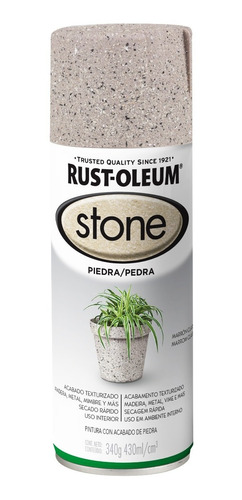 Aerosol Texturado Stone Efecto Piedra Rust Oleum X 340 Gr