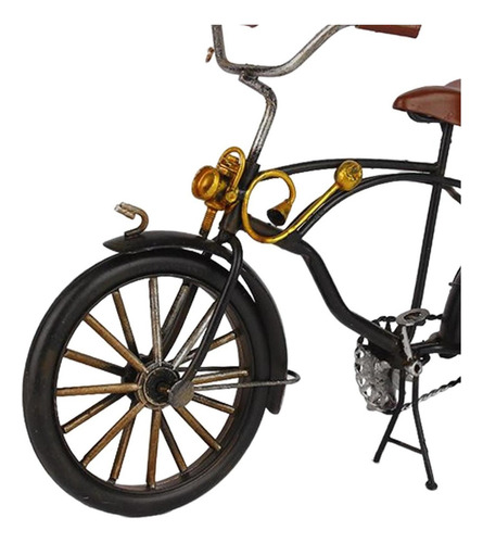 S Figuras Creativas De Estatua De Bicicleta De Metal,