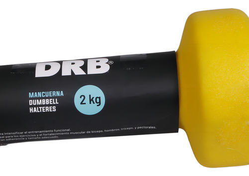 Musculacion Sportcom Fitness Mancuerna 2 Kg Am