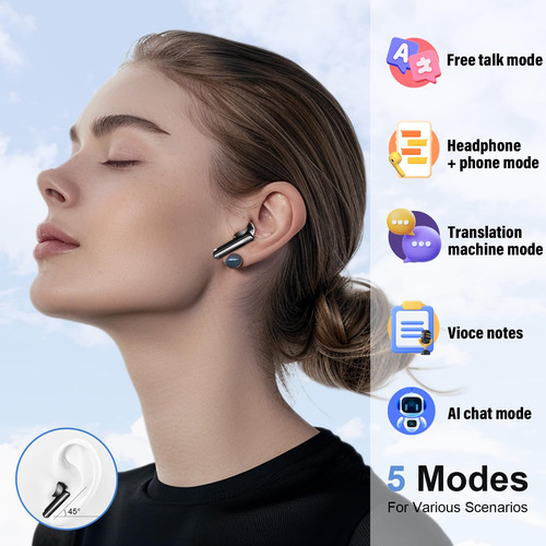Auriculares Traductores De Idiomas Thunelec 3 En 1 Bluetooth