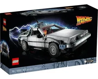Delorean Time Machine 3 In 1 Back To The Future Lego 10300
