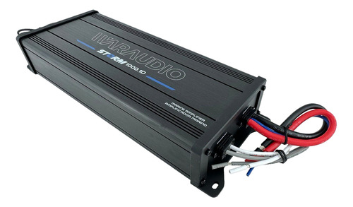 Amplificador Marino Waraudio Para Bajos Storm1000.1d Mini Color Storm 1000.1d
