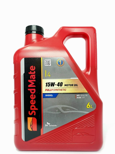 Aceite Motor Speed Mate 15w40 Full Synthetic Diesel 6 Litros