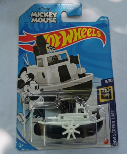 Hot Wheels Disney Steamboat Mickey Mouse 193/250 2021 S Time