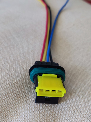 Conector 4 Pin Válvula Iac, Sensor Mínimo Turpial, Centauro 