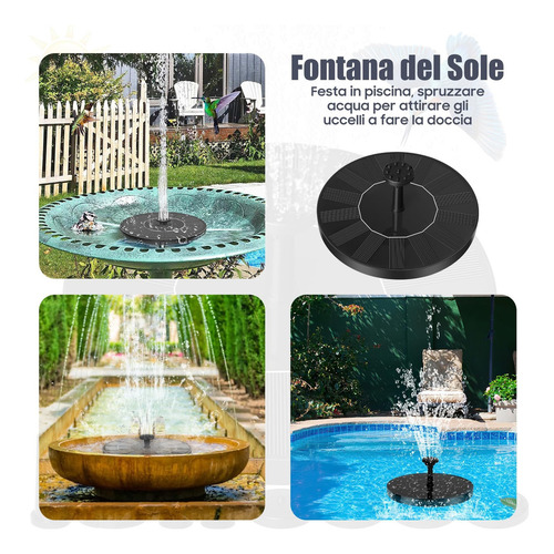 Solar Pump, Solar Sources For Jardin, Pool