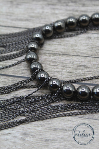Accesorio Pulsera De Cuentas Y Cadenas