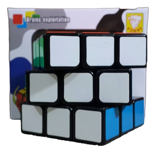 Cubo Mágico Rubik 3x3 Negro Faydi Rosario