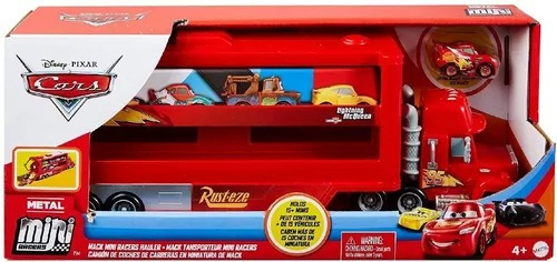 Disney Cars Mini Racers Mack Transportador Mattel 