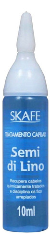 Ampola De Tratamento Capilar Skafe 10 Ml Semi Di Lino Wxz