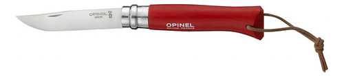 Cuchillo Opinel N°8 Trekking Rojo