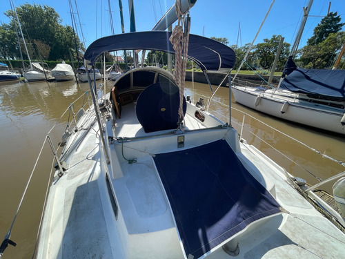 Velero Alpha 34 Yanmar 38 Hp Linea De Eje Camarote A Popa