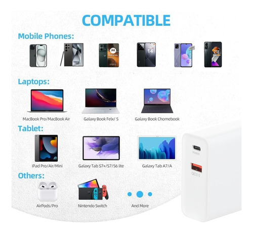 Cargador Para Macbook Apple Magsafe 96w Air Pro Usb C