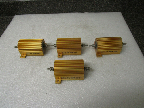 Qty Lot (4) Pacific Resistors 1684 9612 9608 12.5 Ohms 5 Mmf