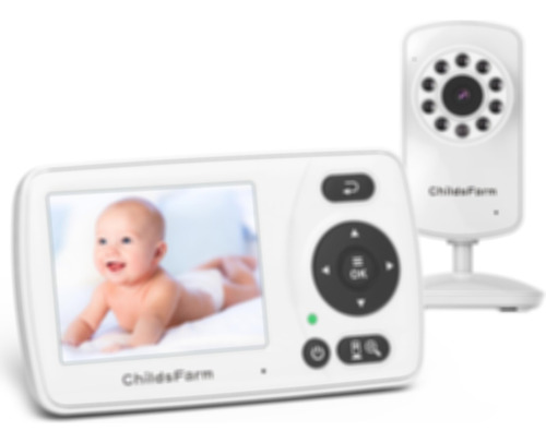 Monitor De Video Para Bebés Con Cámara Y Audio, Pantalla Lcd