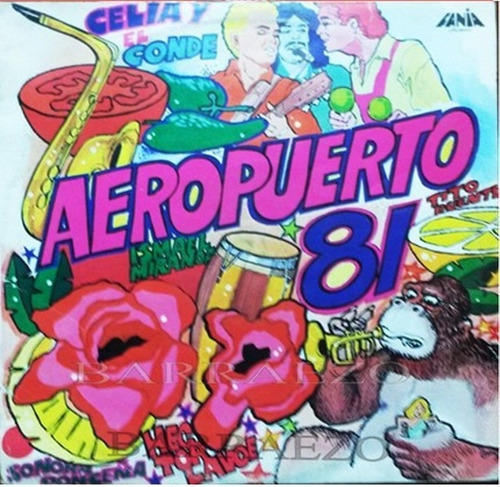 Disco De Salsa Vinyl Aeropuerto 81 - Varios Artistas (1980)