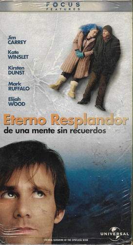 Eterno Resplandor De Una Mente Sin Recuerdos Vhs Jim Carrey