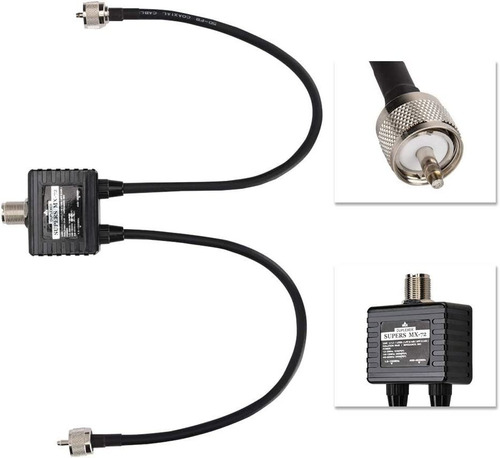 Mx-72 Different Frequency Combiner 1.6-225mhz Lpf/340-1000mh