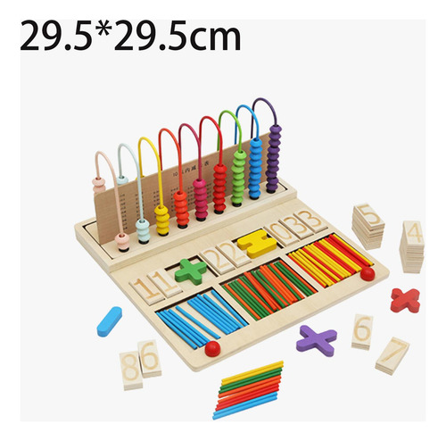 Juguete De Matemáticas Montessori Para Conexión De Perlas