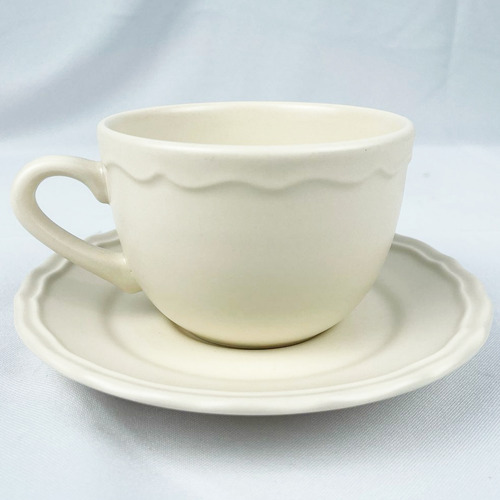 Set X12 Taza Con Plato De Cerámica