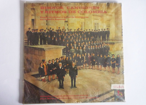 Himnos, Canciones Y Ritmos Colombianos - Lp Vinilo Acetato 