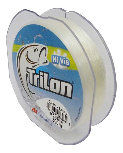 Nylon Trilon Hivis Blanco Light Carrete 300mts-0.30mm
