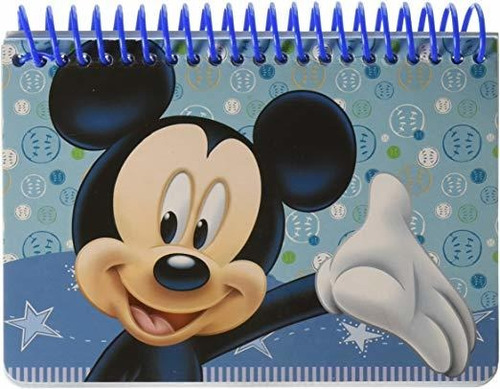 Disney Mickey Autógrafos Libro - Azul Claro