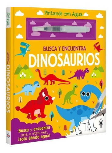 Imagen 1 de 4 de Busca Y Encuentra Dinosaurios- Libro De Aprendizaje- Español
