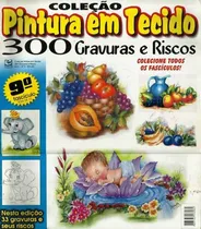 Comprar 1253 Rvt- Revista Coleção Pintura Em Tecido Gravuras- Riscos