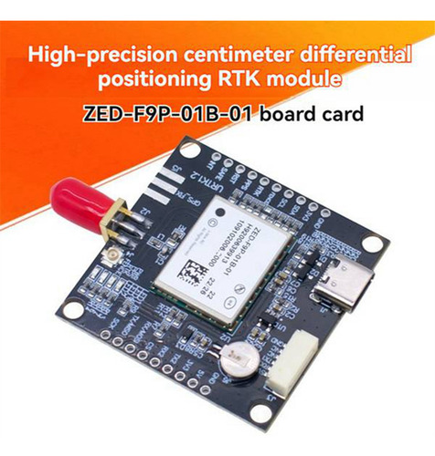 Módulo Gps Rtk Zed-f9p Módulo Gnss Para Piloto Automático De