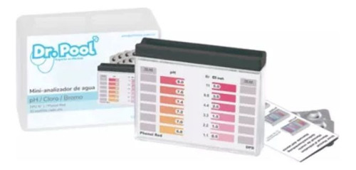 Kit Medición Cloro Libre Y Ph 40 Tabletas Pooltesters 