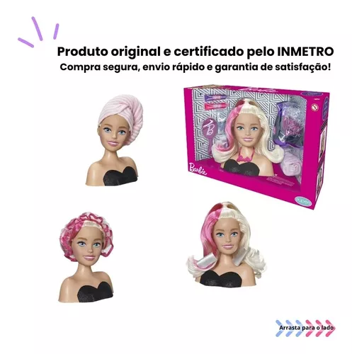 Barbie - Móvel com Boneca - Cabeleireira Fjb36 - MP Brinquedos