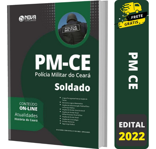 Apostila Concurso Pm Ce - Soldado Polícia Militar Do Ceará