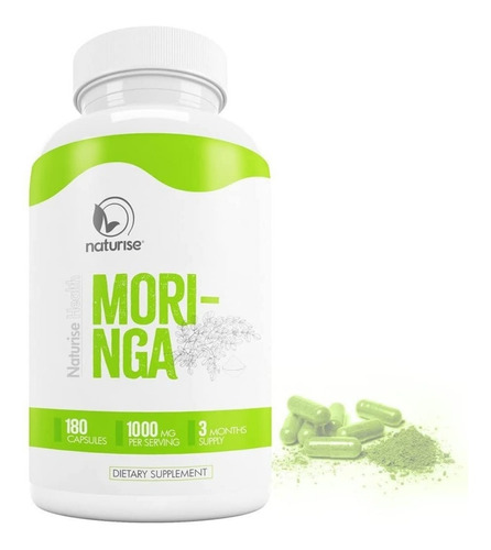 Moringa 180 Capsulas Naturise - Unidad a $1086