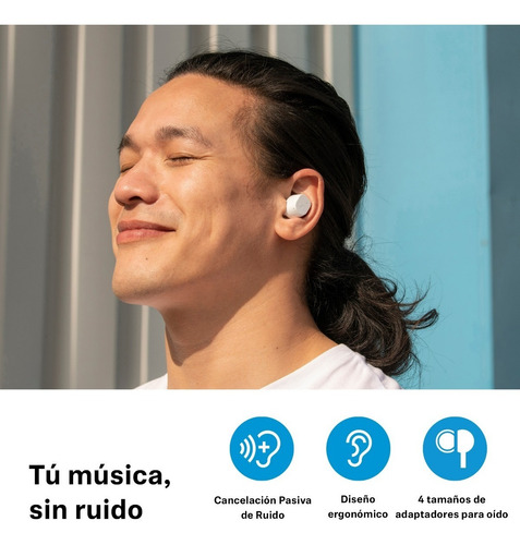 Imagen 3 de 7 de Audífono Sennheiser Cx 200tw1wht Tw Blanco