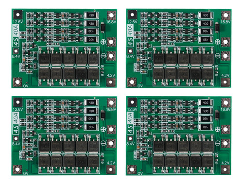 Qccan 4s 40a 14.8v 16.8v Li-ion Batera De Li-ion Placa De Pr