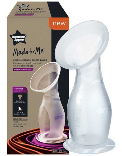 Sacaleche Manual Tommee Tippee 100% Silicona Full