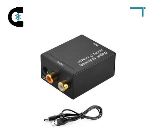 Convertidor Audio Digital A Análogo Optico A Rca Toslink