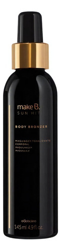 Make B Sun Hit Body Bronzeador Tonalizante Medium Tan 145ml