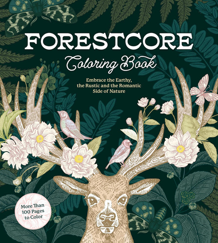 Libro: Forestcore Coloring Book: Embrace The Earthy, The Rus