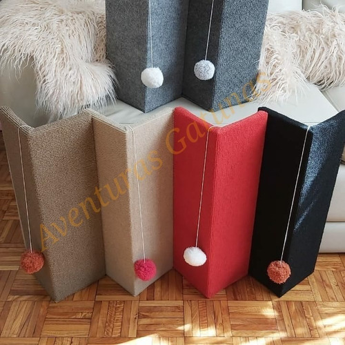 Rascador Esquinero - Para Gatos - Ideal Para Sillón Y Pared.