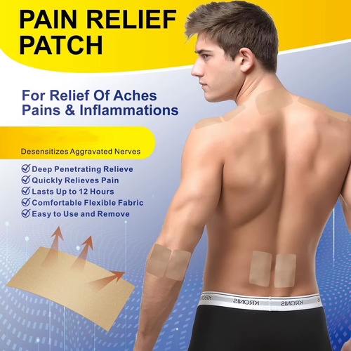 Parche Terapéutico 12 Horas Alivio Eficaz Muscular Articular
