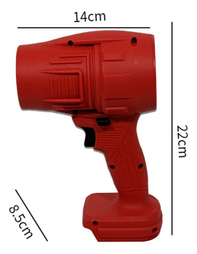 . Soplador De Polvo Rojo Soplador De Aire Eléctrico